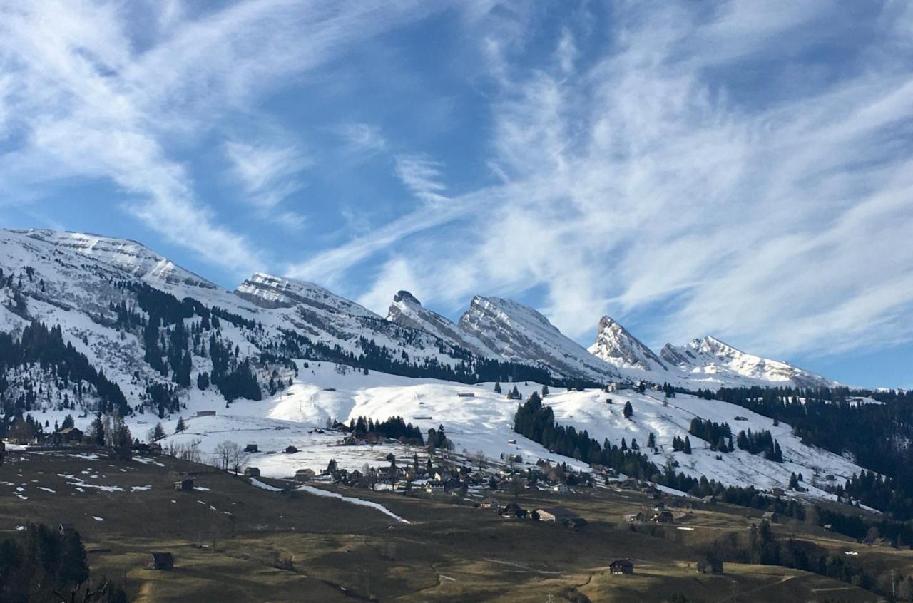 Ferienwohnung Haus Am Bach In Toggenburg Вилдхаус Екстериор снимка