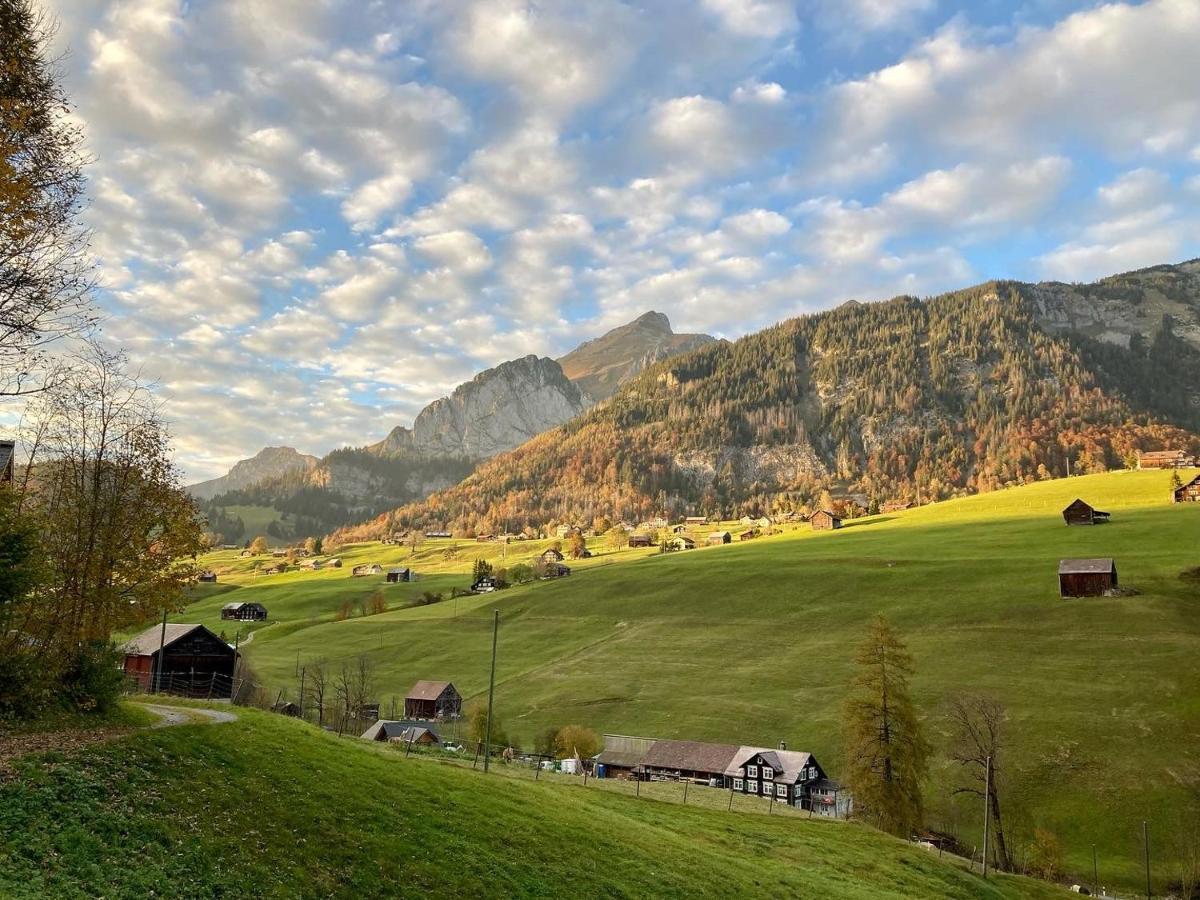 Ferienwohnung Haus Am Bach In Toggenburg Вилдхаус Екстериор снимка