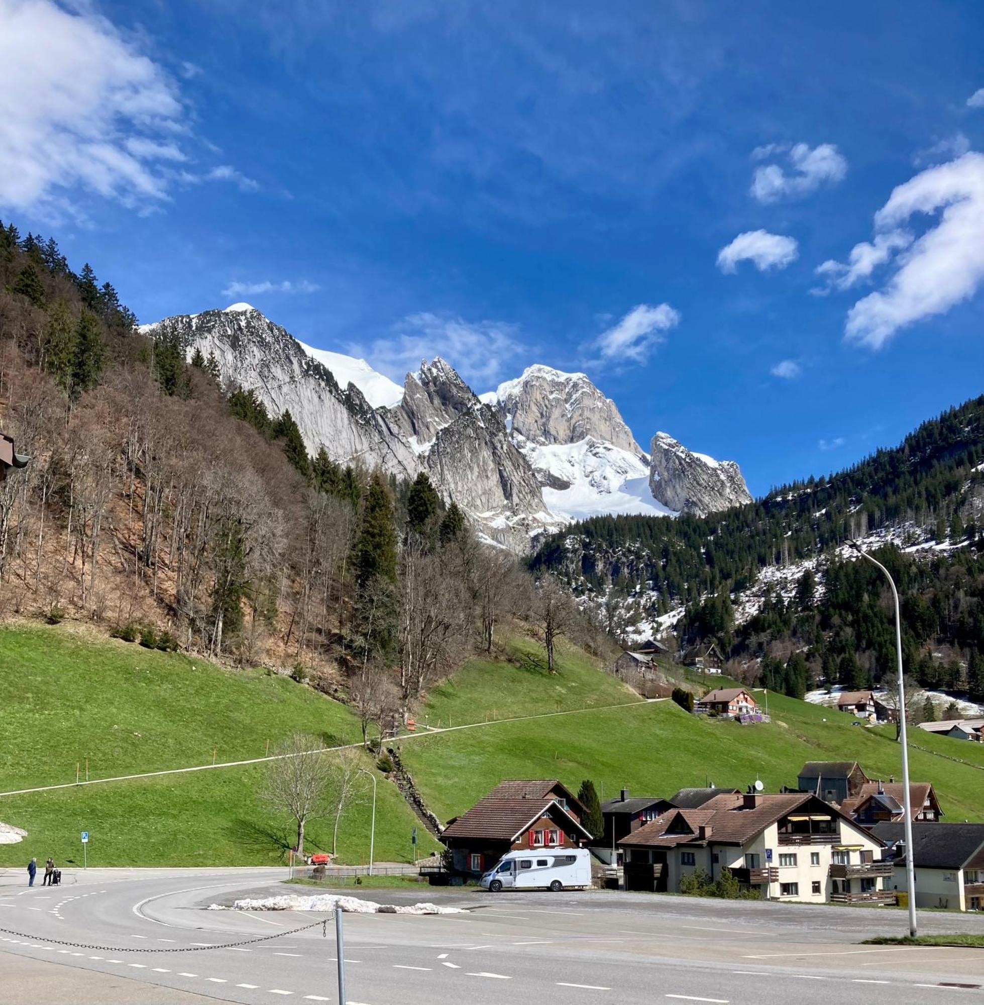 Ferienwohnung Haus Am Bach In Toggenburg Вилдхаус Екстериор снимка